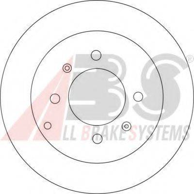 A.B.S. 17207 OE - Тормозной диск autospares.lv