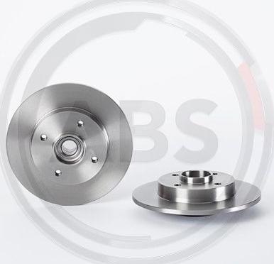 A.B.S. 08.A858.17 - Тормозной диск autospares.lv
