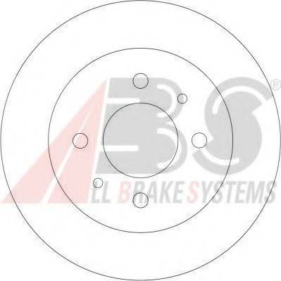 A.B.S. 16476 OE - Тормозной диск autospares.lv