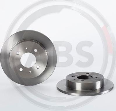 A.B.S. 08.A328.10 - Тормозной диск autospares.lv