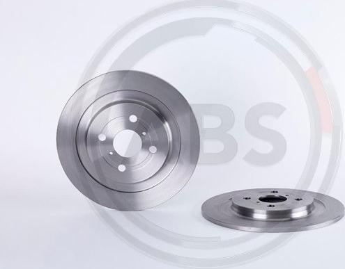 A.B.S. 08.B044.10 - Тормозной диск autospares.lv