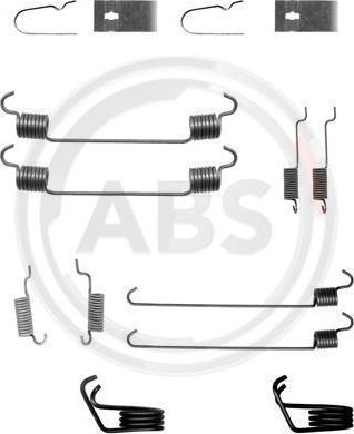 A.B.S. 0799Q - Комплектующие, барабанный тормозной механизм autospares.lv