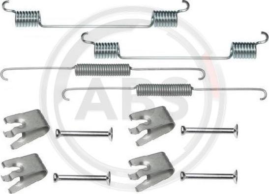 A.B.S. 0781Q - Комплектующие, барабанный тормозной механизм autospares.lv