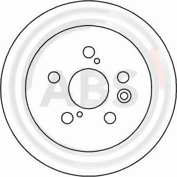 A.B.S. 15990 - Тормозной диск autospares.lv