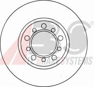 A.B.S. 15794 OE - Тормозной диск autospares.lv