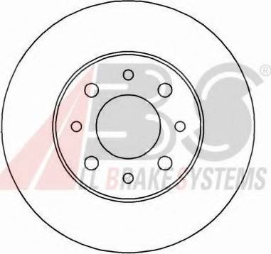 A.B.S. 16904 OE - Тормозной диск autospares.lv