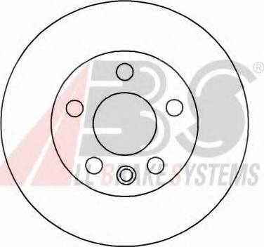 A.B.S. 16658 OE - Тормозной диск autospares.lv