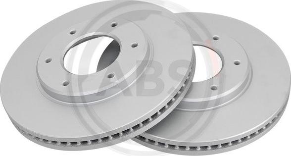 A.B.S. 16615 - Тормозной диск autospares.lv