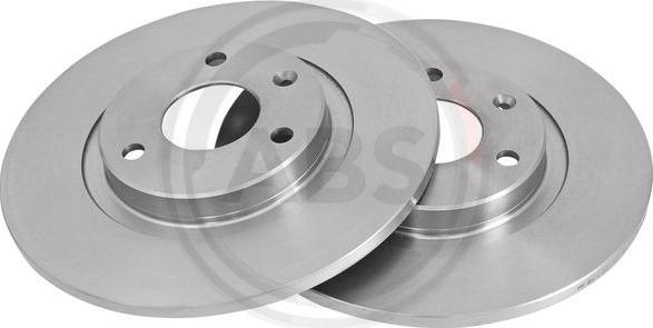 A.B.S. 16035 - Тормозной диск autospares.lv
