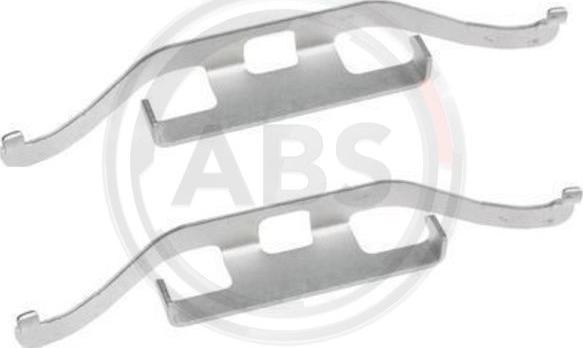 A.B.S. 1682Q - Комплектующие для колодок дискового тормоза autospares.lv