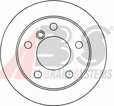 A.B.S. 16338 OE - Тормозной диск autospares.lv