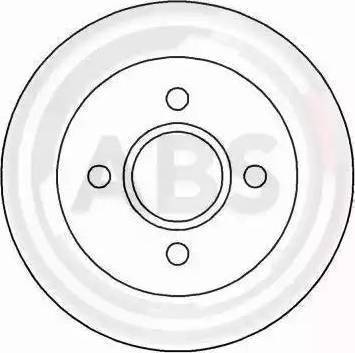 BOSCH F 026 A05 694 - Тормозной диск autospares.lv