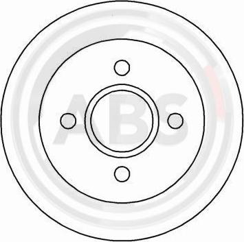 A.B.S. 16375 - Тормозной диск autospares.lv