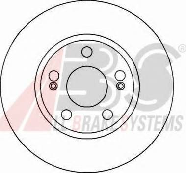 A.B.S. 16219 OE - Тормозной диск autospares.lv