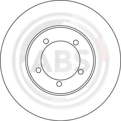 A.B.S. 16283 - Тормозной диск autospares.lv