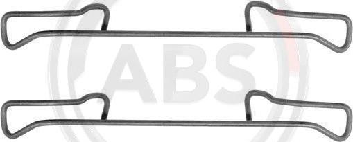 A.B.S. 1150Q - Комплектующие для колодок дискового тормоза autospares.lv