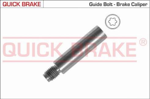 OJD Quick Brake 11201 - Направляющий болт, корпус скобы тормоза autospares.lv