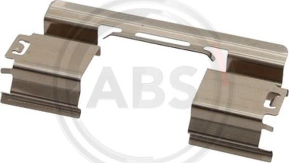 A.B.S. 1813Q - Комплектующие для колодок дискового тормоза autospares.lv