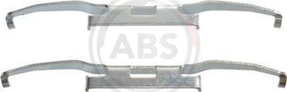 A.B.S. 1213Q - Комплектующие для колодок дискового тормоза autospares.lv