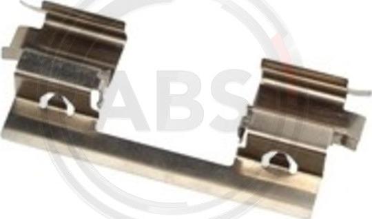 A.B.S. 1798Q - Комплектующие для колодок дискового тормоза autospares.lv