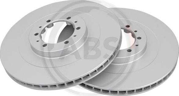 A.B.S. 17431 - Тормозной диск autospares.lv