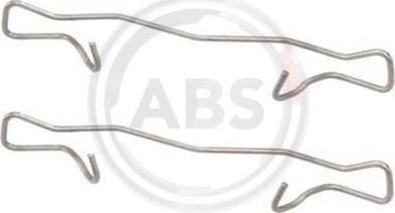 A.B.S. 1755Q - Комплектующие для колодок дискового тормоза autospares.lv