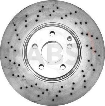 A.B.S. 17565 - Тормозной диск autospares.lv