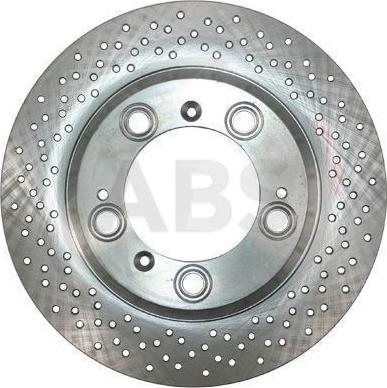 A.B.S. 17670 - Тормозной диск autospares.lv