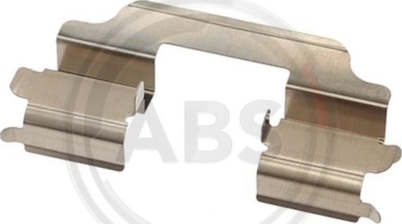 A.B.S. 1709Q - Комплектующие для колодок дискового тормоза autospares.lv