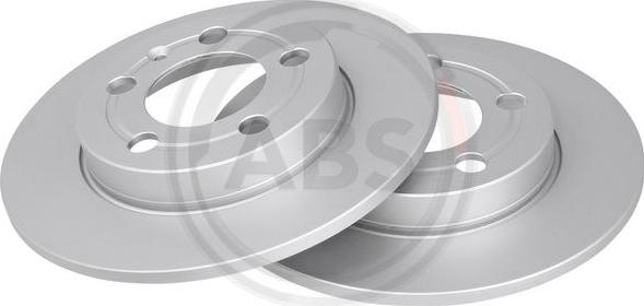 A.B.S. 17009 - Тормозной диск autospares.lv