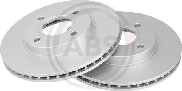 A.B.S. 17007 - Тормозной диск autospares.lv