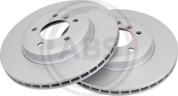 A.B.S. 17025 - Тормозной диск autospares.lv