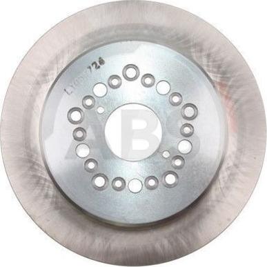 A.B.S. 17215 - Тормозной диск autospares.lv