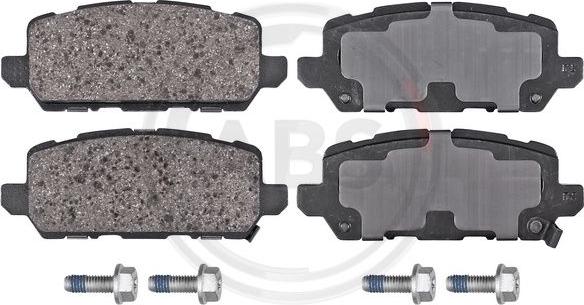 A.B.S. 35251 - Тормозные колодки, дисковые, комплект autospares.lv