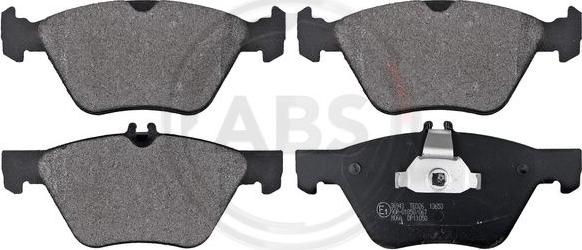 A.B.S. 36943 - Тормозные колодки, дисковые, комплект autospares.lv