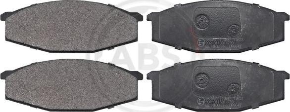 A.B.S. 36473 - Тормозные колодки, дисковые, комплект autospares.lv