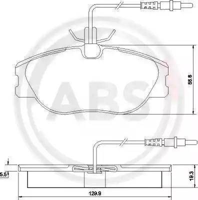 Valeo 540549 - Тормозные колодки, дисковые, комплект autospares.lv