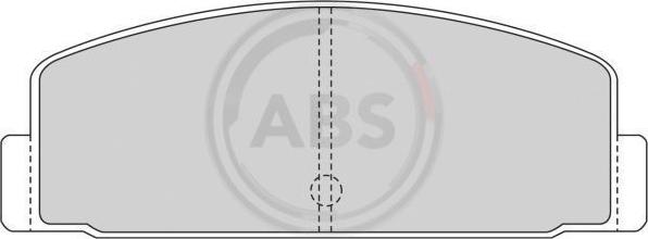 A.B.S. 36390 - Тормозные колодки, дисковые, комплект autospares.lv