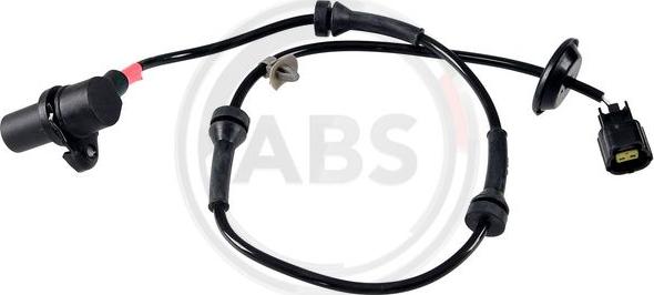 A.B.S. 30809 - Датчик ABS, частота вращения колеса autospares.lv