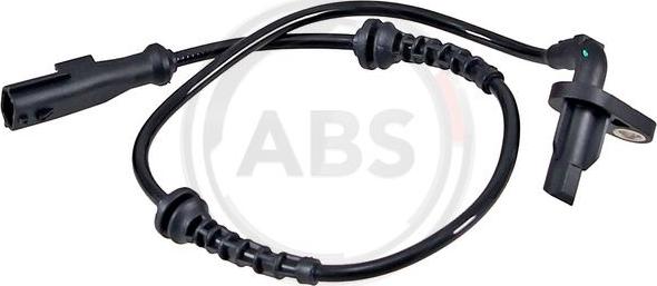 A.B.S. 30804 - Датчик ABS, частота вращения колеса autospares.lv