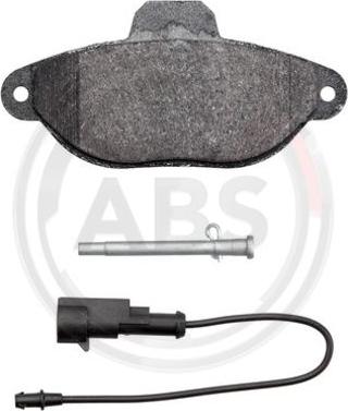 A.B.S. 37995 - Тормозные колодки, дисковые, комплект autospares.lv