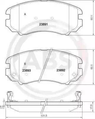Sangsin Brake SP1182 - Тормозные колодки, дисковые, комплект autospares.lv