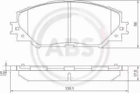 Koreastar KBPG-218 - Тормозные колодки, дисковые, комплект autospares.lv