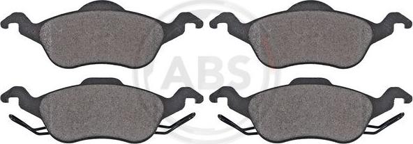 A.B.S. 37100 - Тормозные колодки, дисковые, комплект autospares.lv