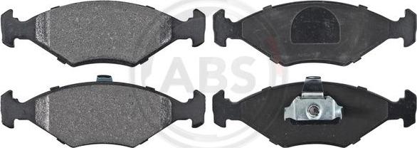 A.B.S. 37170 - Тормозные колодки, дисковые, комплект autospares.lv