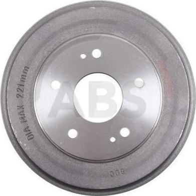 A.B.S. 2640-S - Тормозной барабан autospares.lv