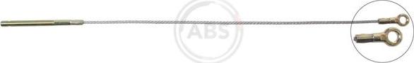 A.B.S. K10491 - Тросик, cтояночный тормоз autospares.lv