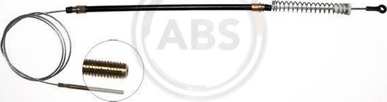 A.B.S. K10108 - Тросик, cтояночный тормоз autospares.lv