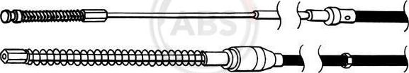 A.B.S. K12886 - Тросик, cтояночный тормоз autospares.lv