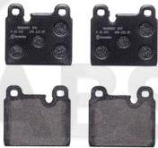 A.B.S. P65001 - Тормозные колодки, дисковые, комплект autospares.lv